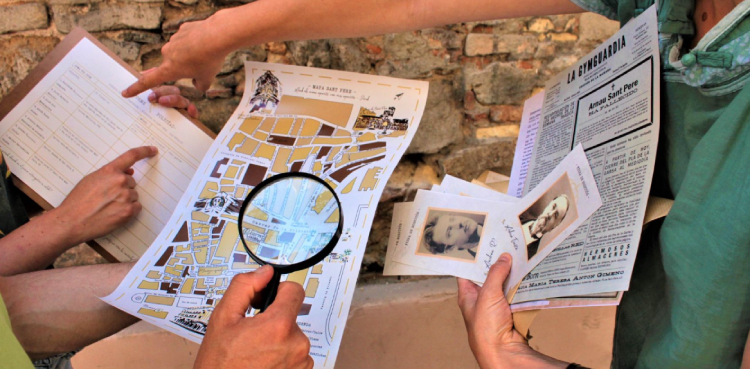 Escape Room Exterior Crimen en Sant Pere | Actividades Originales | Cenas Barcelona