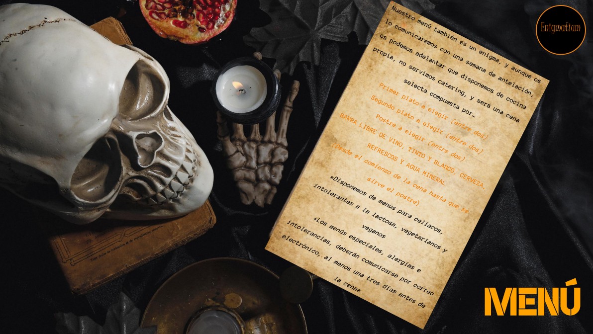 Menu Cenas Halloween Barcelona 2026 | Restaurantes Originales | Cenas Barcelona