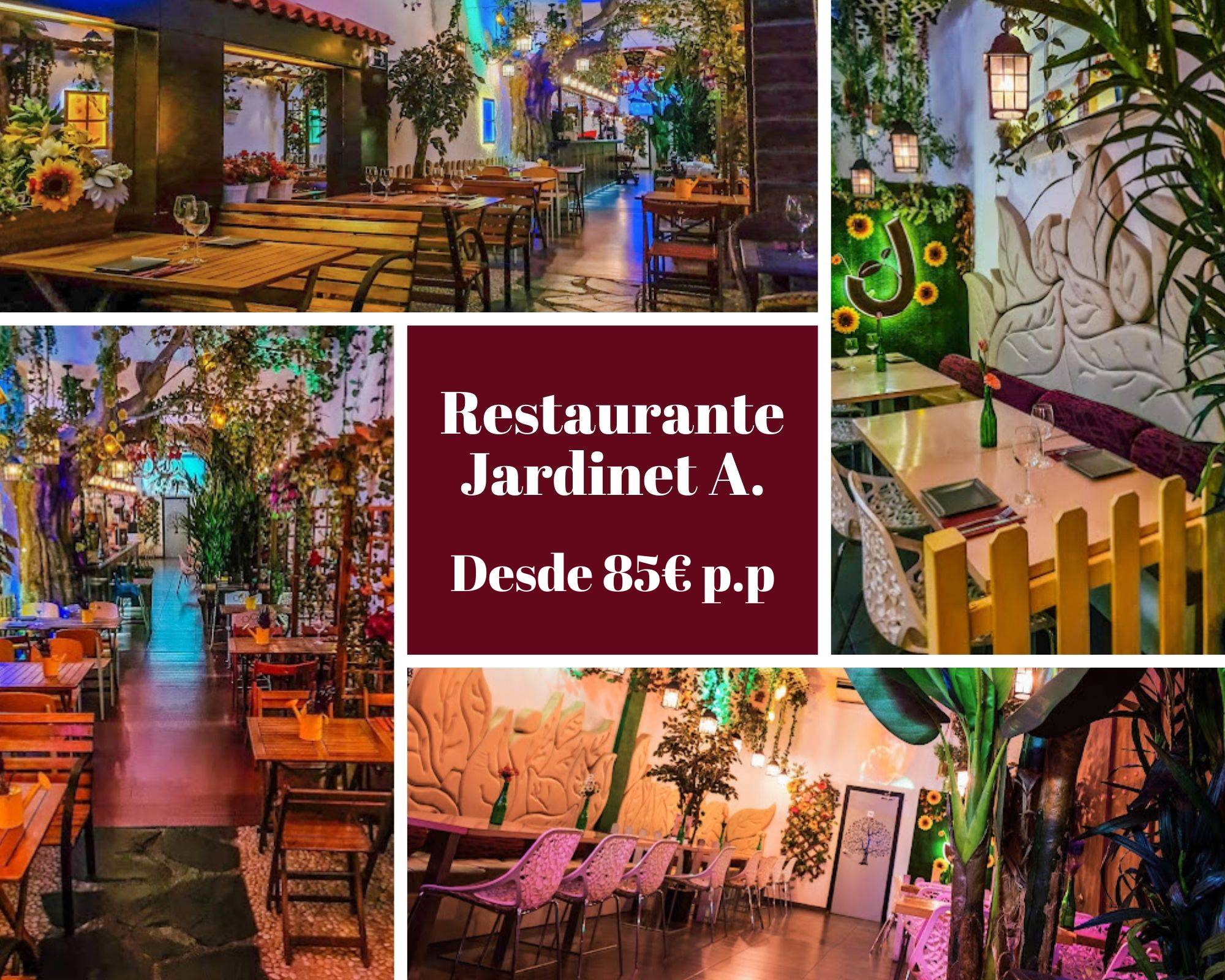 Restaurante Jardinet Aribau | Cena Fin de Año 2024 | Nochevieja Barcelona