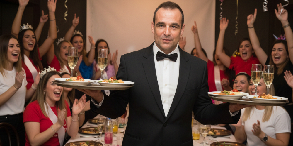 Cena con Camarero Falso | Cenas Barcelona | Restaurantes Originales Barcelona