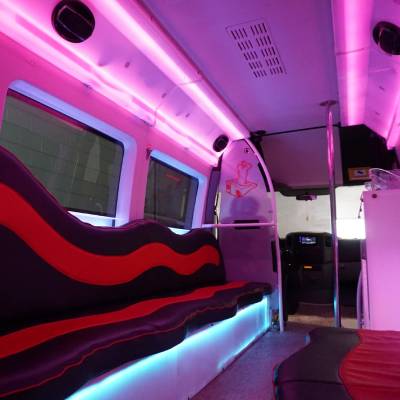 MiniDiscoBus Negro | Cenas Barcelona