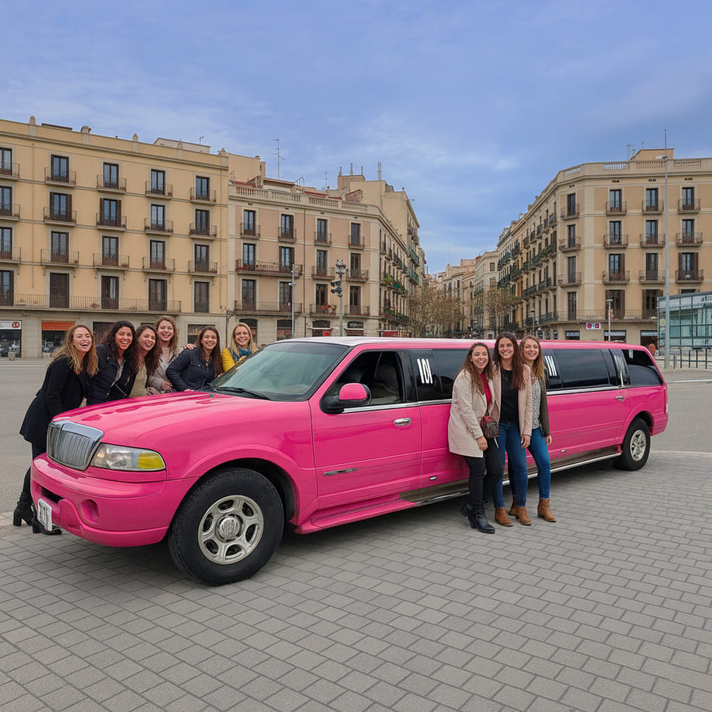 Hummer Navigator Rosa | Cenas Barcelona